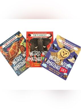 Weird, Wild & Amazing! Children's Book bundle - Red Edition